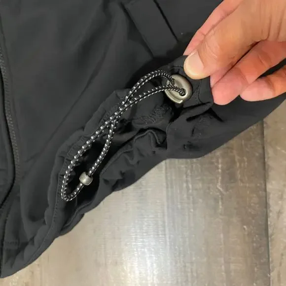 LL Bean Men's Windproof Performance Jacket Softshell Fleece Lined Coat XL Black